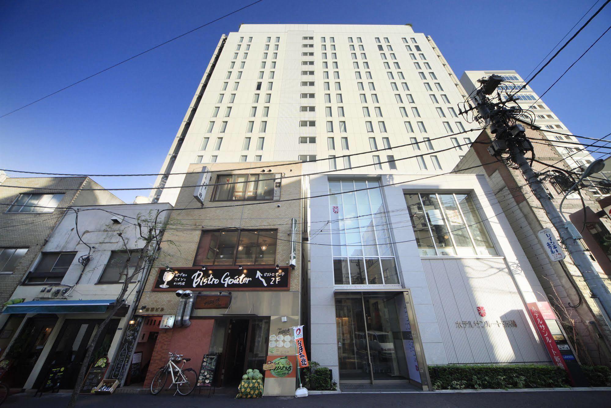 Sotetsu Fresa Inn Shimbashi-Karasumoriguchi Tokió Kültér fotó