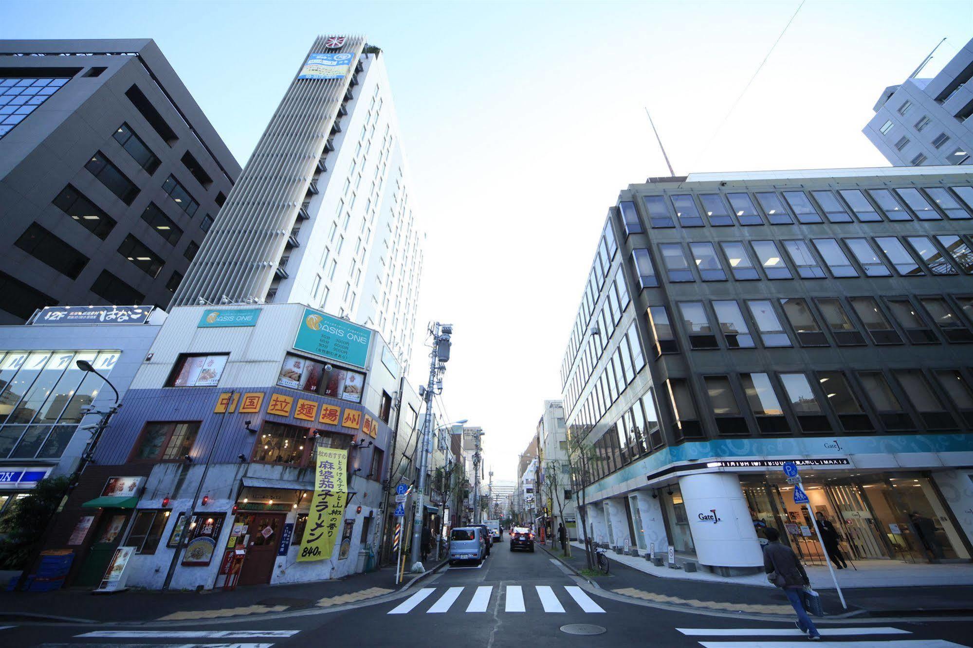 Sotetsu Fresa Inn Shimbashi-Karasumoriguchi Tokió Kültér fotó